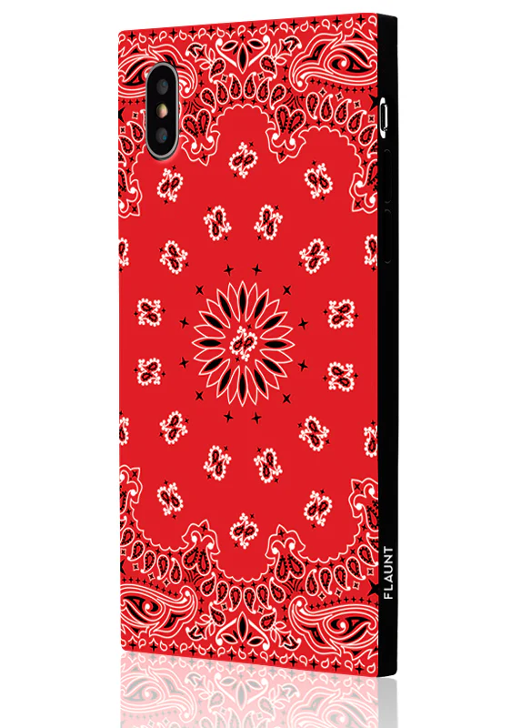 SQUARE® Red Bandana iPhone Case - Image 12