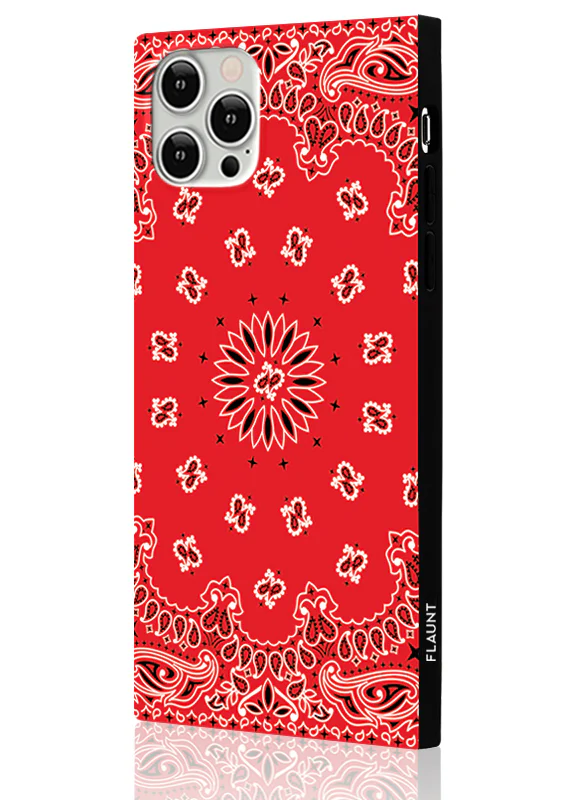 SQUARE® Red Bandana iPhone Case - Image 22