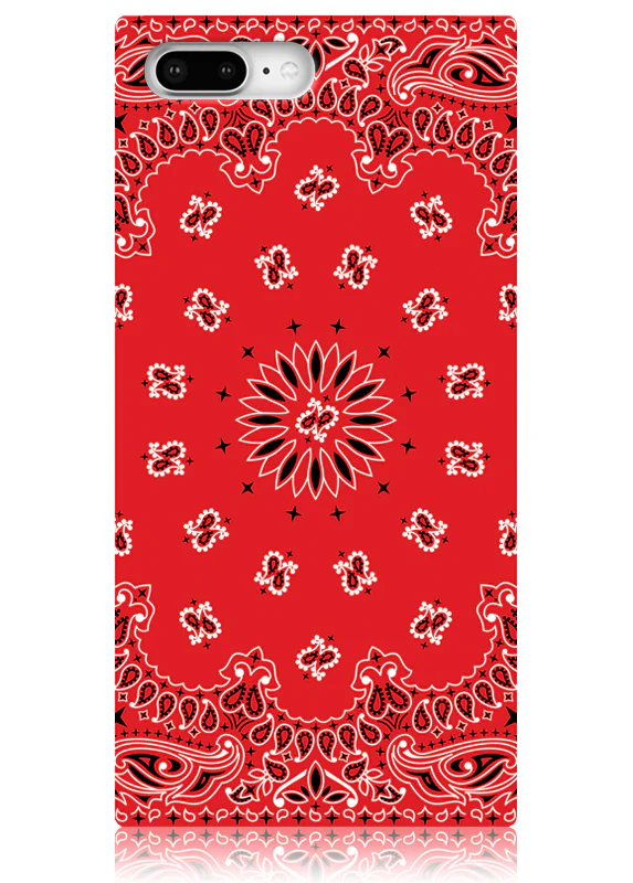 SQUARE® Red Bandana iPhone Case - Image 5