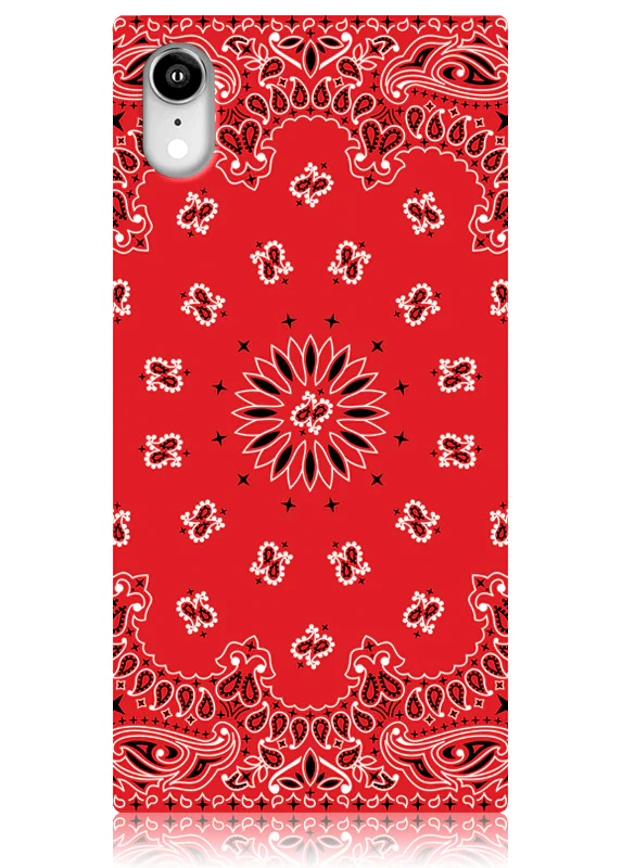 SQUARE® Red Bandana iPhone Case - Image 7