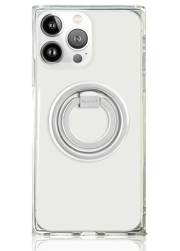 Silver Premium Metallic MagSafe Phone Ring Stand (Works with MagSafe Cases Only) - Image 6