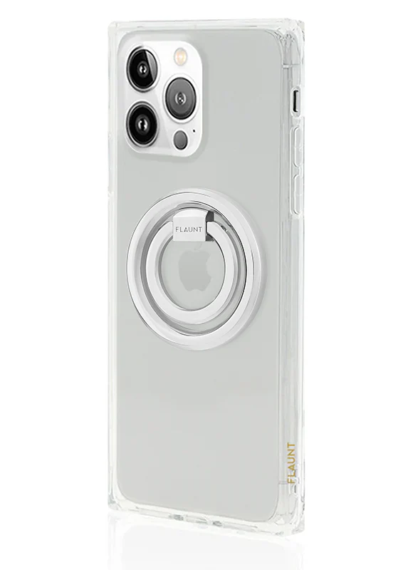 Silver Premium Metallic MagSafe Phone Ring Stand (Works with MagSafe Cases Only) - Image 7