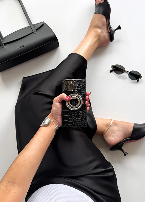 Silver Premium Metallic MagSafe Phone Ring Stand (Works with MagSafe Cases Only) - Image 9