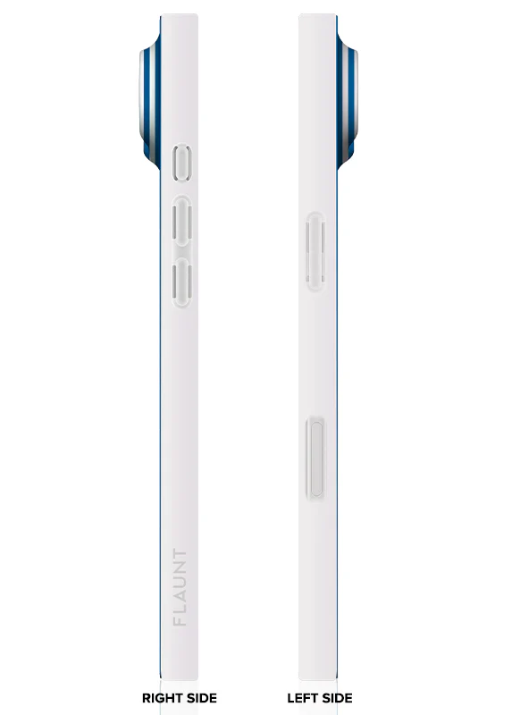 SQUARE® Blue & White Oxford Stripe iPhone Case - Image 57