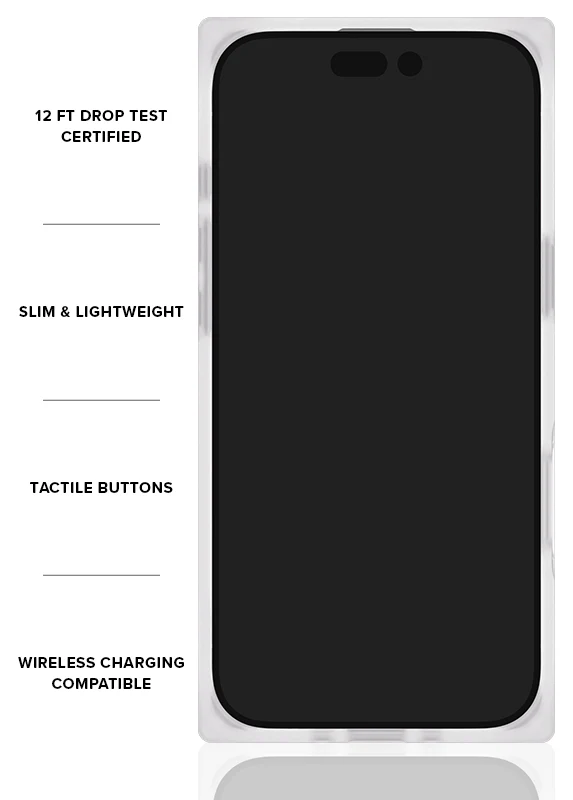 SQUARE® Blue & White Oxford Stripe iPhone Case - Image 59