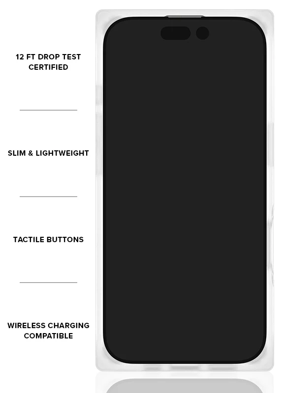 SQUARE® Blue & White Oxford Stripe iPhone Case - Image 65