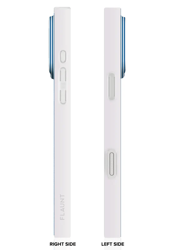 SQUARE® Blue & White Oxford Stripe iPhone Case - Image 69