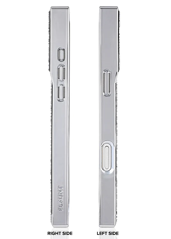 Elite Collection - SQUARE® Silver Crystal Elegance iPhone Case - Image 42