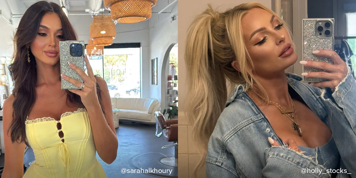 Elite Collection - SQUARE® Silver Crystal Elegance iPhone Case - Image 47