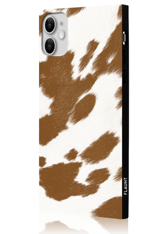 SQUARE® Tan Cow iPhone Case - Image 12