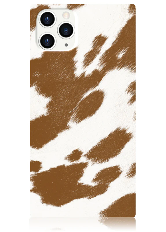 SQUARE® Tan Cow iPhone Case - Image 13