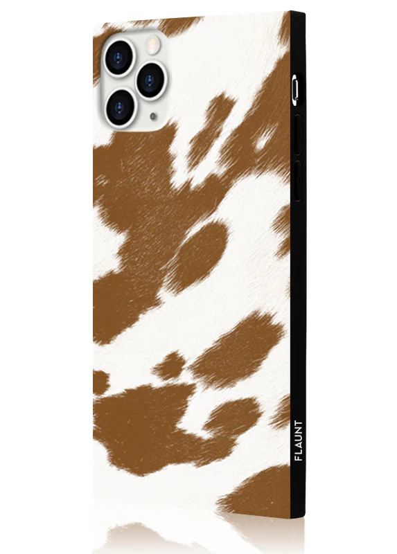 SQUARE® Tan Cow iPhone Case - Image 16