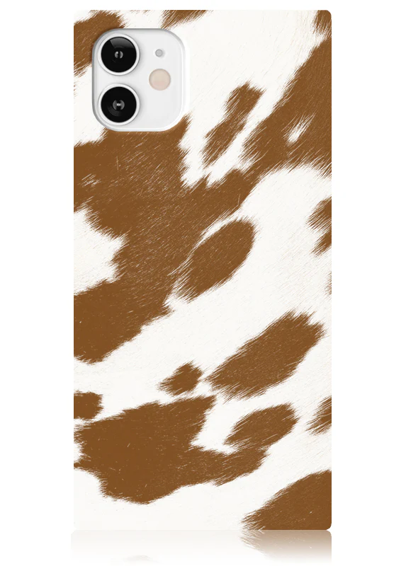 SQUARE® Tan Cow iPhone Case - Image 17