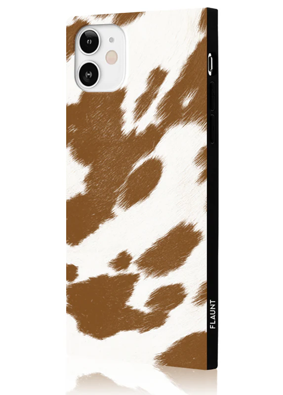 SQUARE® Tan Cow iPhone Case - Image 18