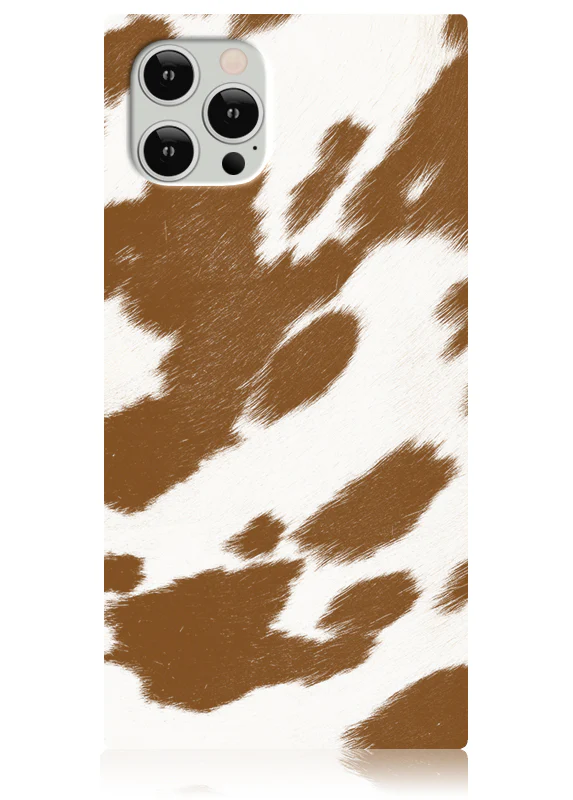 SQUARE® Tan Cow iPhone Case - Image 19