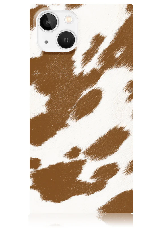 SQUARE® Tan Cow iPhone Case - Image 31