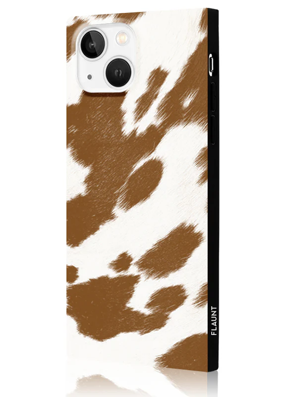 SQUARE® Tan Cow iPhone Case - Image 34