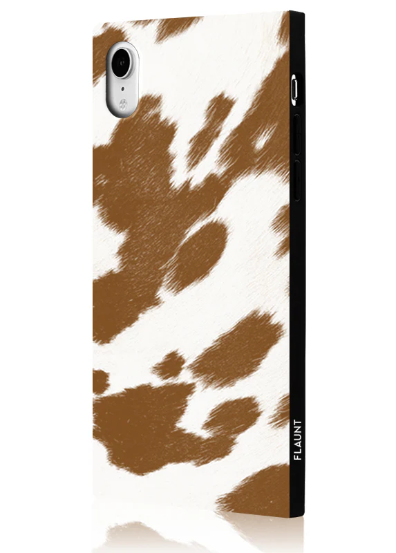 SQUARE® Tan Cow iPhone Case - Image 6