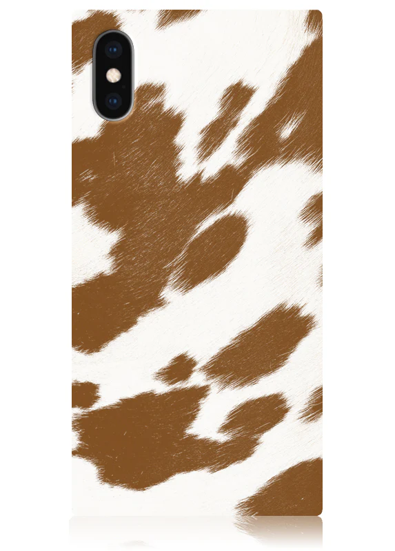 SQUARE® Tan Cow iPhone Case - Image 7