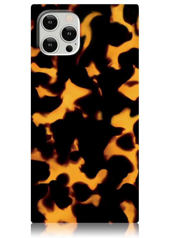SQUARE® Tortoise Print iPhone Case - Image 3