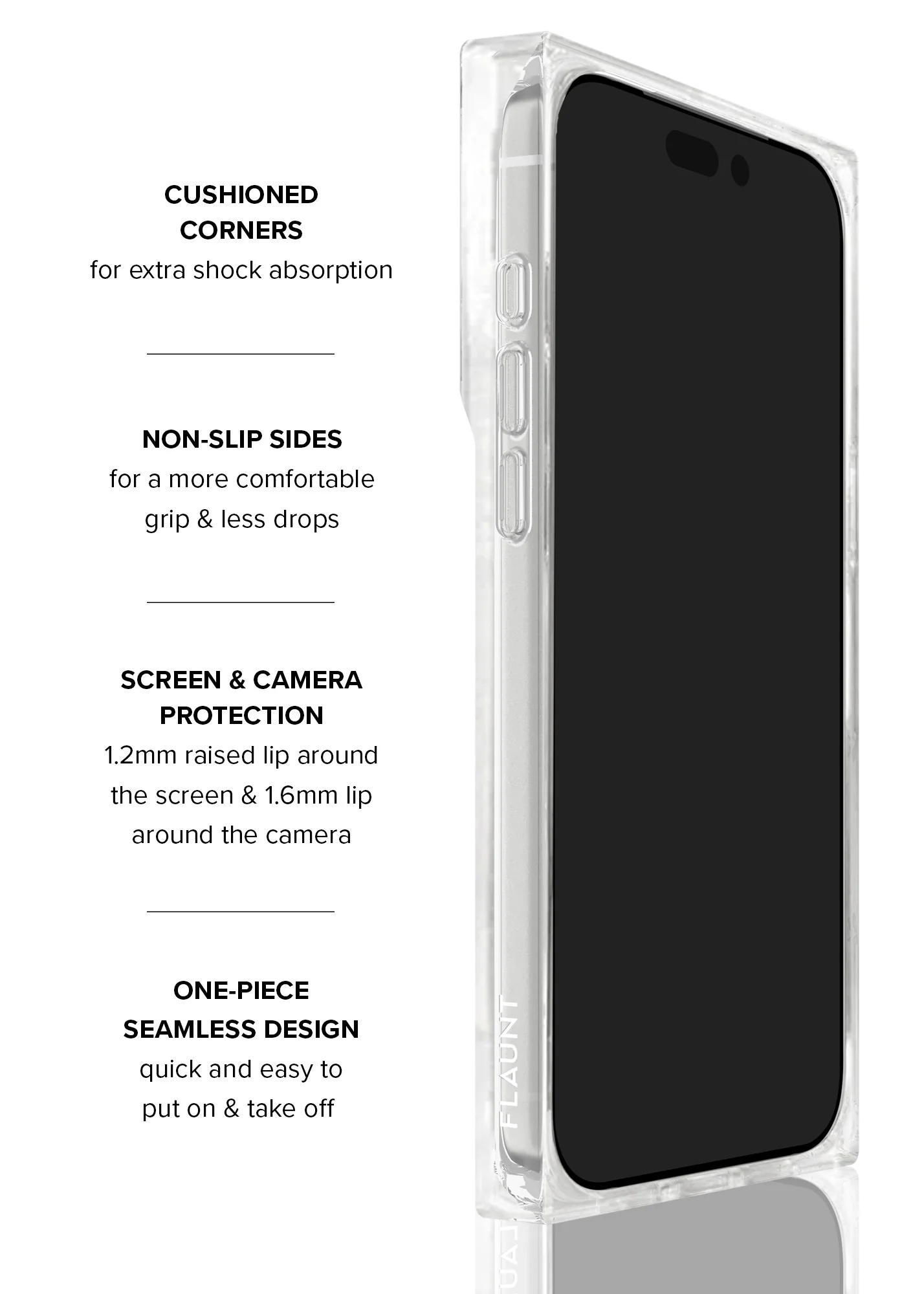 SQUARE® White Crocodile Faux Leather iPhone Case - Image 72