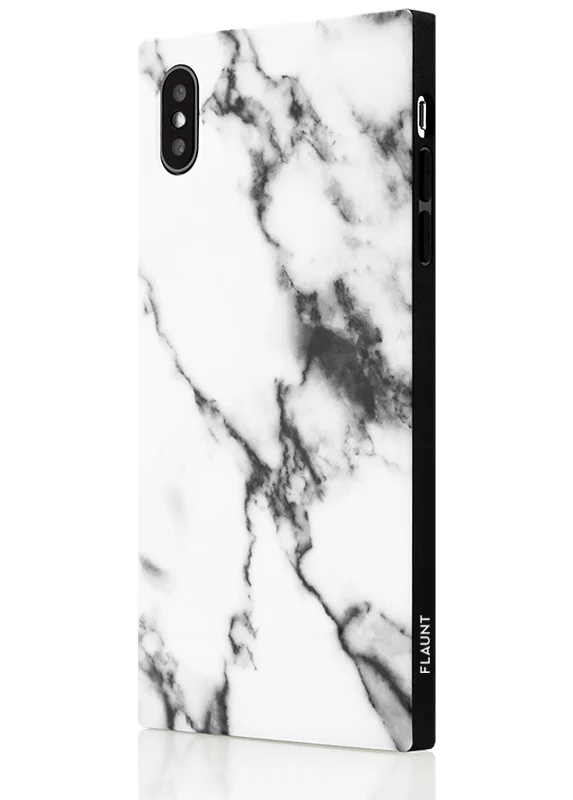 SQUARE® White Marble iPhone Case - Image 12
