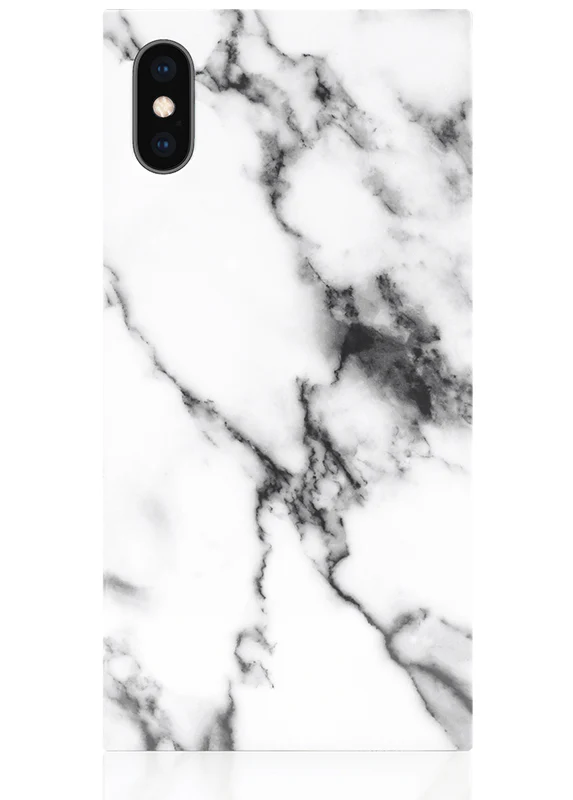 SQUARE® White Marble iPhone Case - Image 13