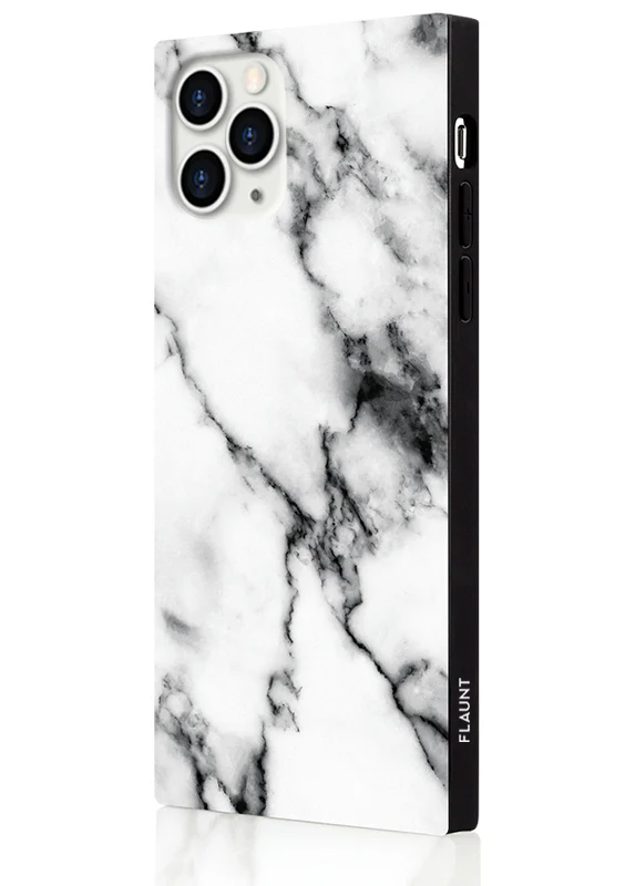 SQUARE® White Marble iPhone Case - Image 20