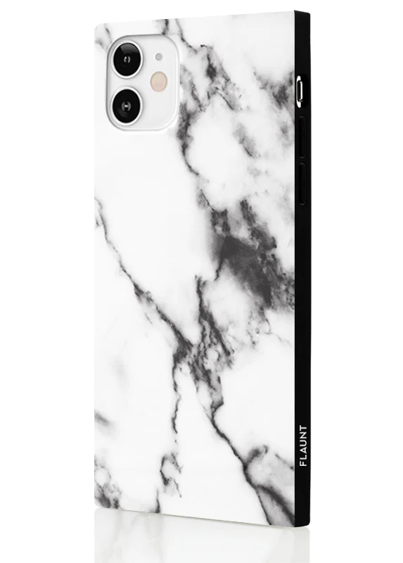 SQUARE® White Marble iPhone Case - Image 22