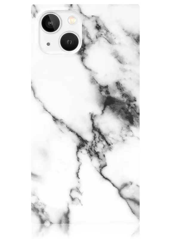 SQUARE® White Marble iPhone Case - Image 33