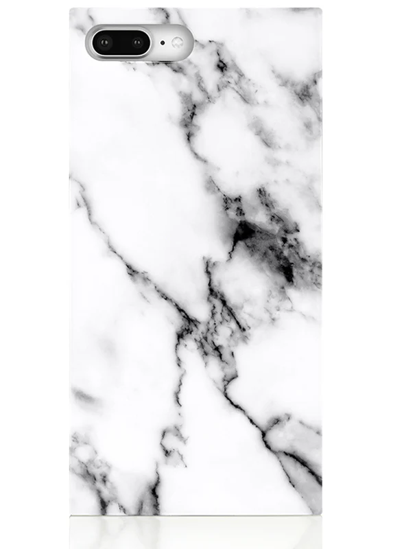 SQUARE® White Marble iPhone Case - Image 7
