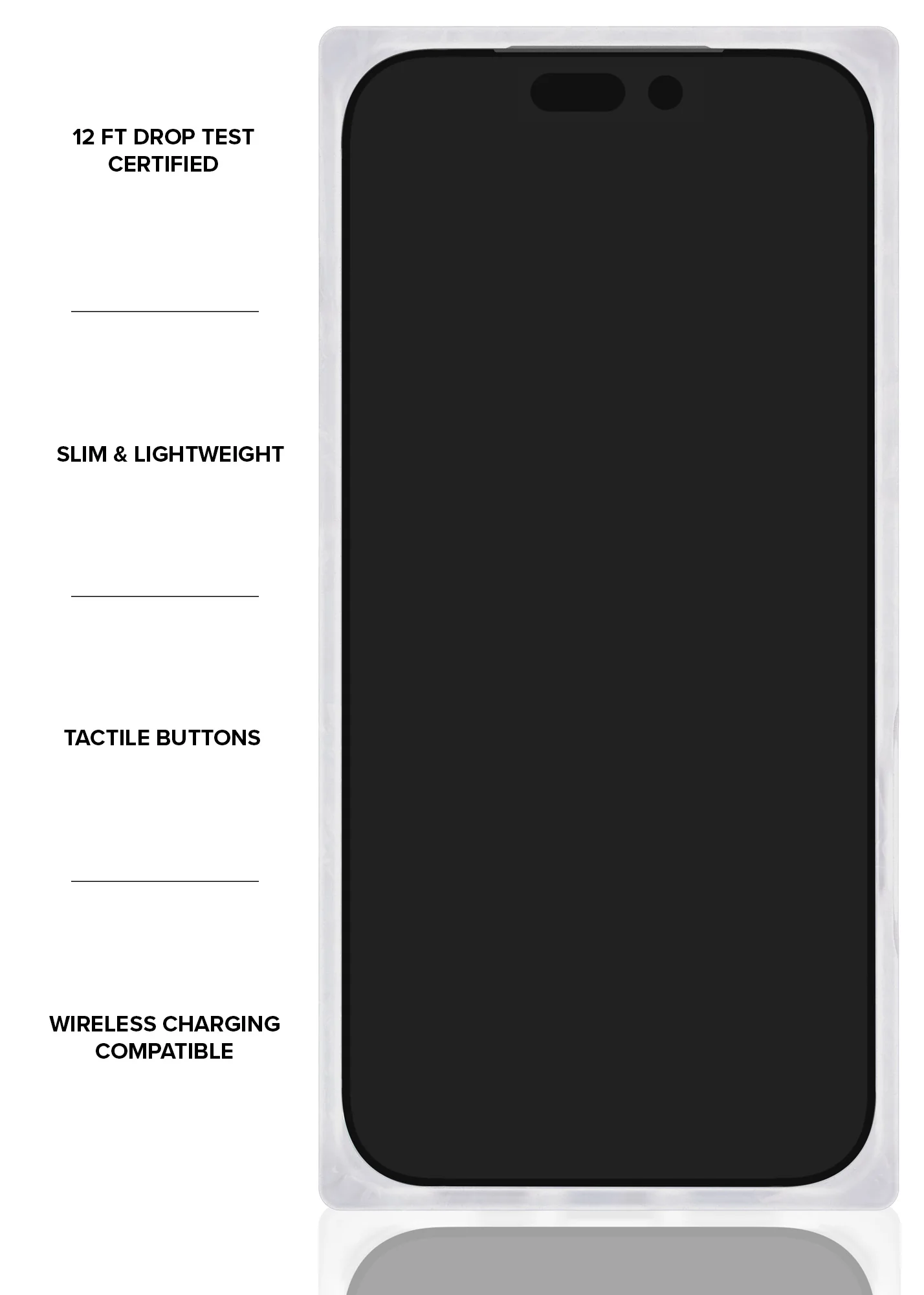 SQUARE® White iPhone Case - Image 76